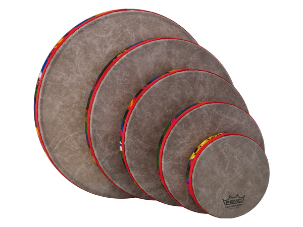 Amazon.com: Other Tambourine, Fabric Rain Forest, Frame Drum