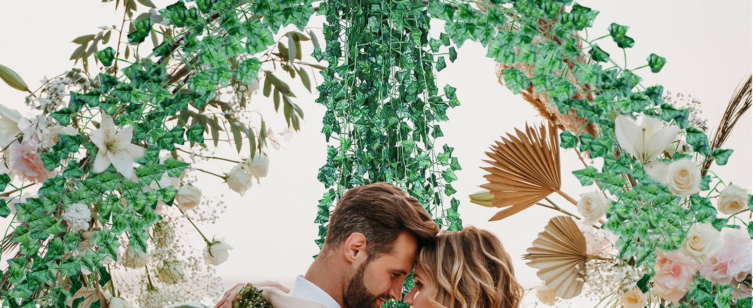 Alotiki 60 Pack 420 Feet Vines,Ivy,Ivy Garland,Fake Ivy