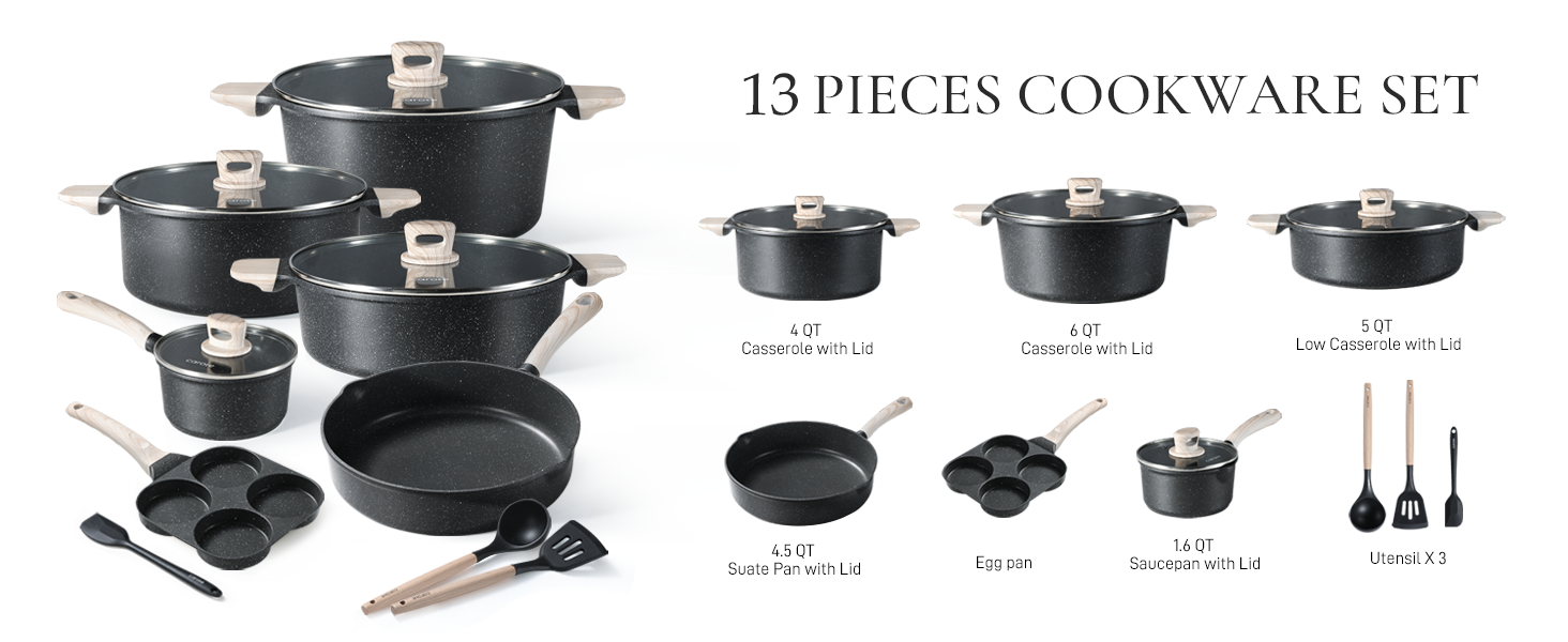 cookware set non stick