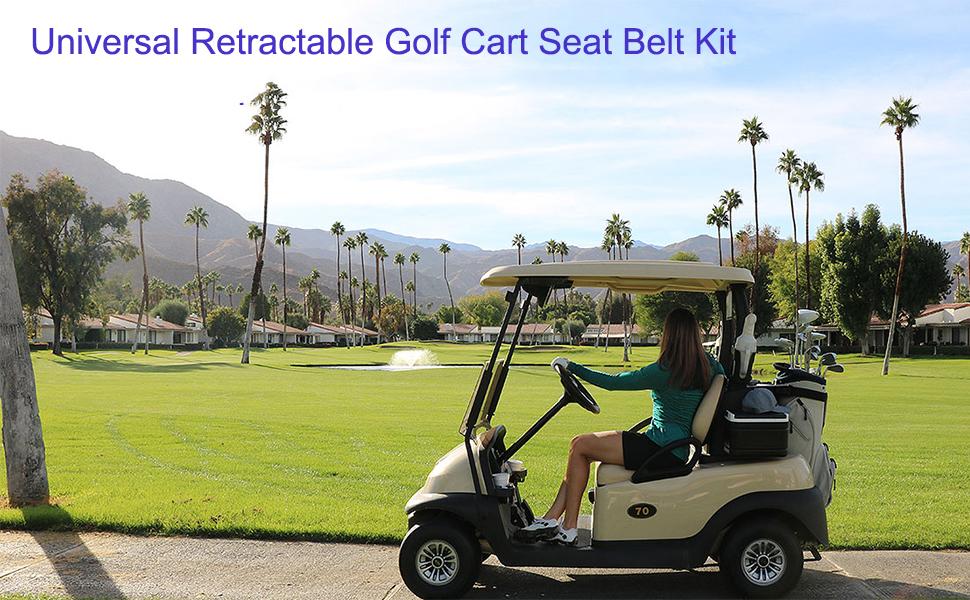 Golf Cart Seat Belts Kit