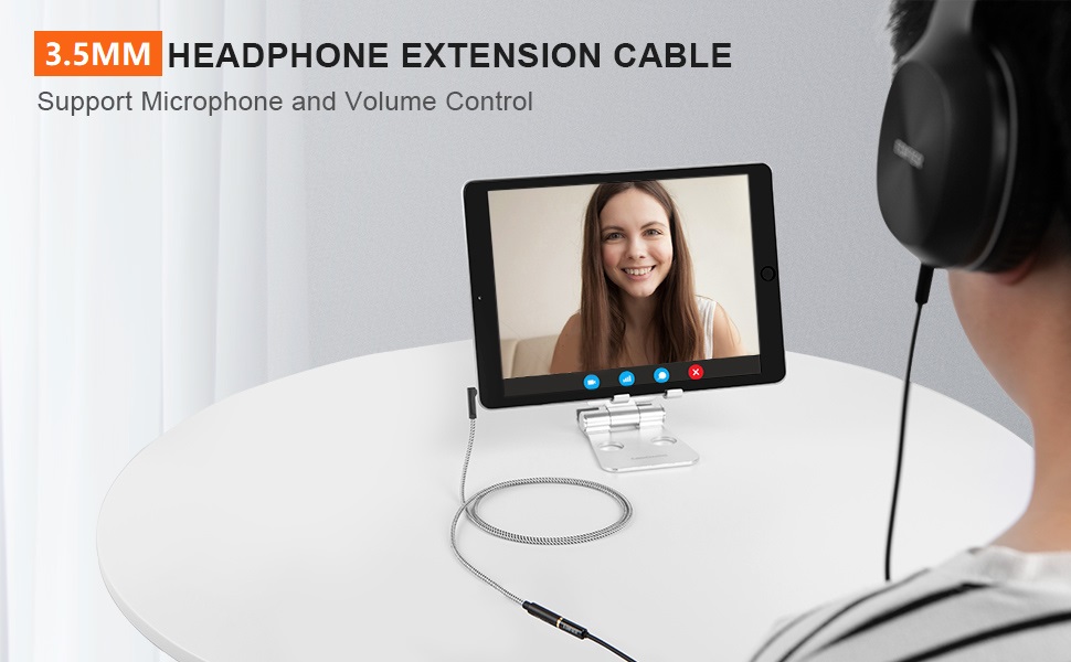 3.5mm audio extension cable