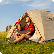 For Outdoor Concerts or Festivals and Camping Trips