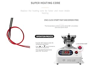 988X Heating core