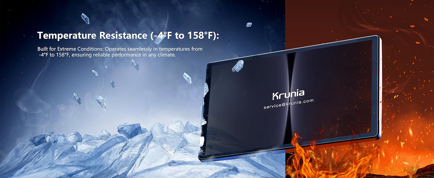 Temperature Resistance (-4°F to 158°F)