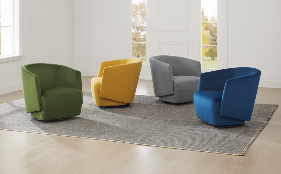 KISLOT Swivel Accent Chair