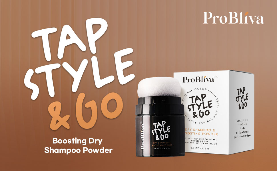 Dry Shampoo Volume Hair Powder NonAerosol WaterFree Mini Travel Size For Oil Hair
