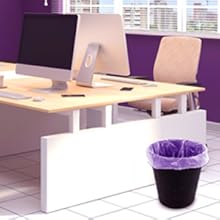 Colored garbage bags