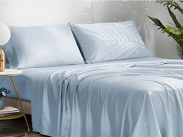 Amazon.com: NATUREFIELD Bed Sheets Set Queen Size (4pc), 100