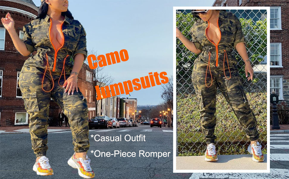 Women Casual Long Jumpsuits