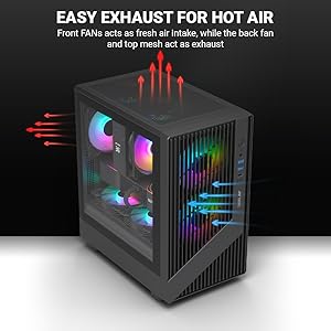 easy exhaust for hot air