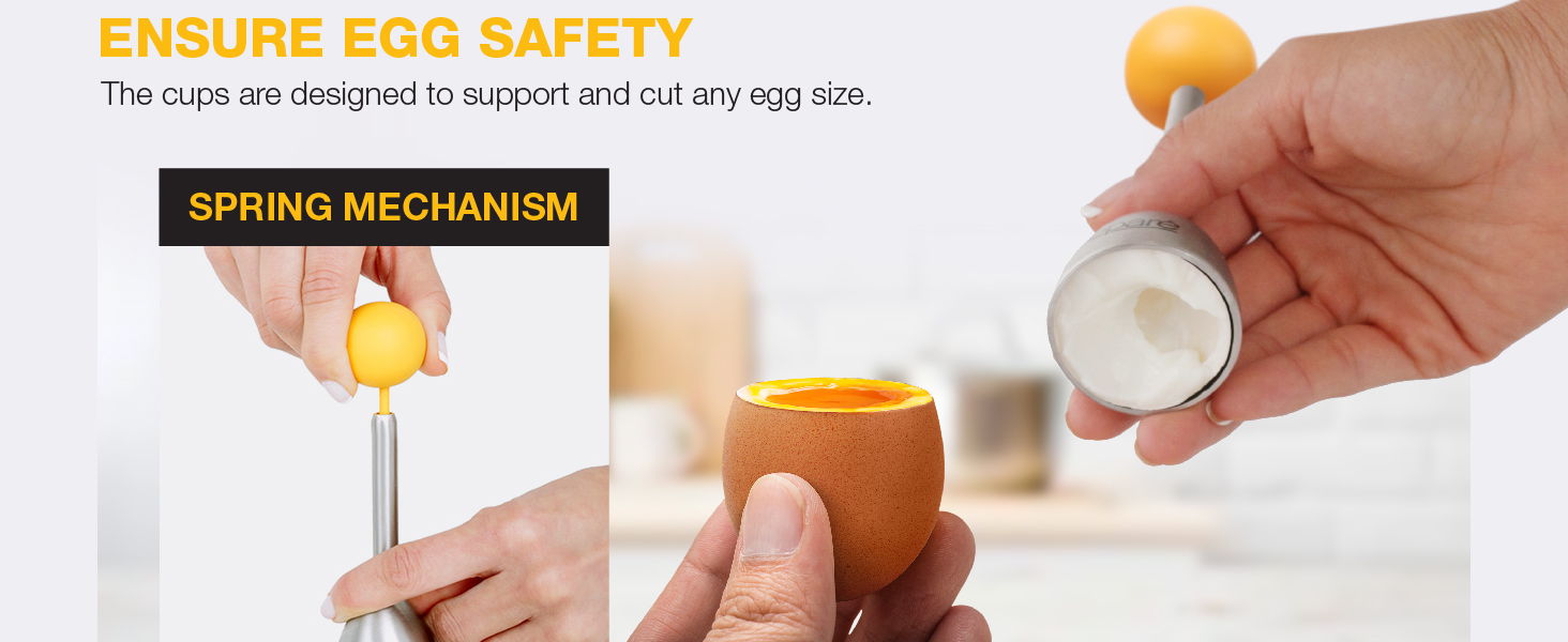 stand stripper automatic pealer toast just breaker giant breakfast serving shells english coddlers