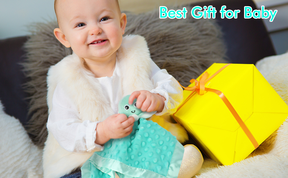 JARIFERR Baby Security Blanket Loveys for Baby Snuggle Toy