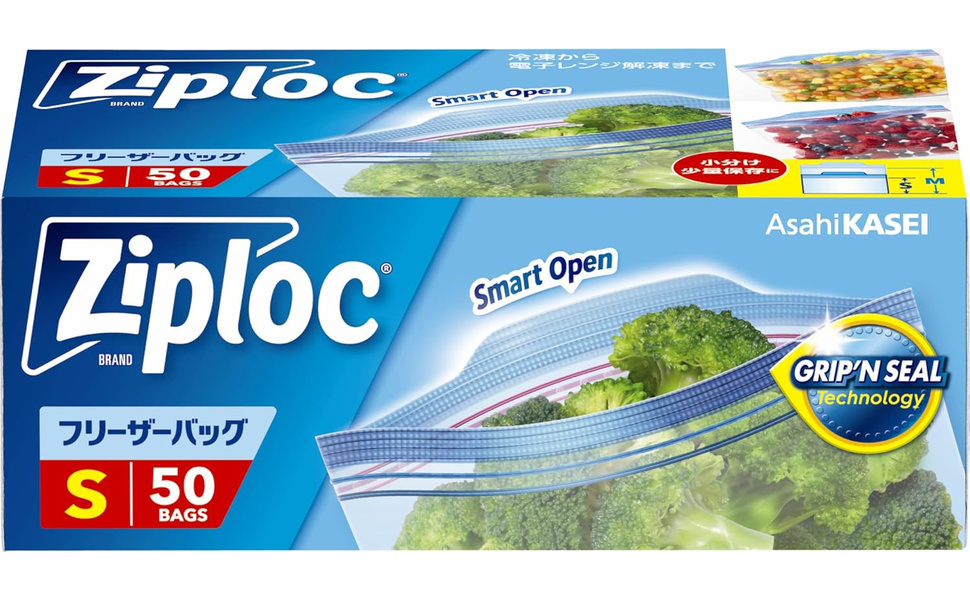 再入荷●B3●ヘッダーandジップ袋　50セット　各10種 ジップロック®フリーザーバッグ｜ジップロック®｜商品紹介