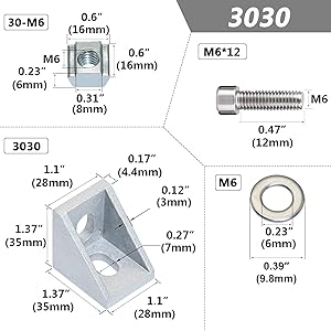 Amazon.co.jp: 4040シリーズ アルミプロファイルコネクター