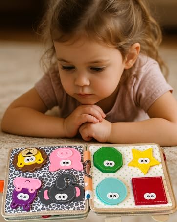 Cobelae Busy Book for Toddlers 1-3