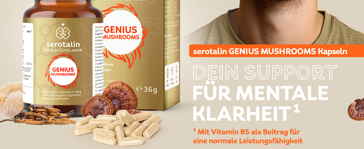serotalin GENIUS MUSHROOMS