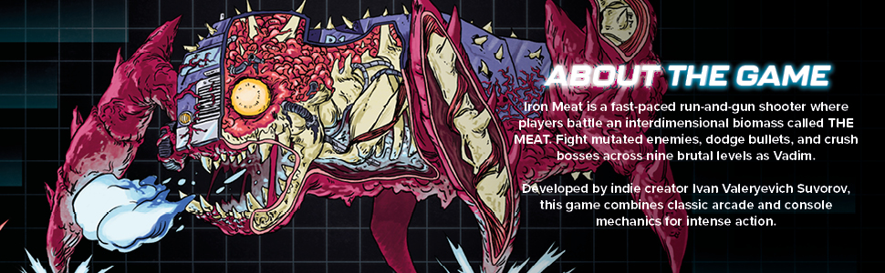 Nintendo Switch - Iron Meat アイアンミート 輸入版 switch ニンテンドースイッチ Amazon.com: Iron Meat: Limited Metal Edition - For Nintendo