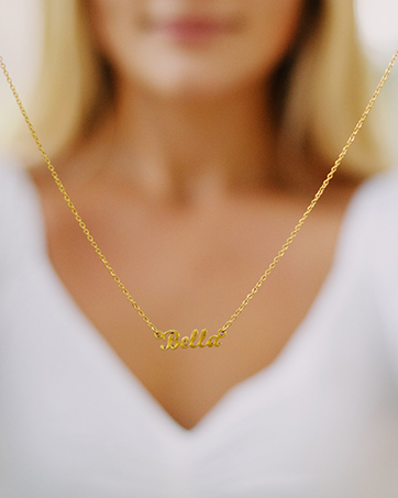 Name Necklace for Women