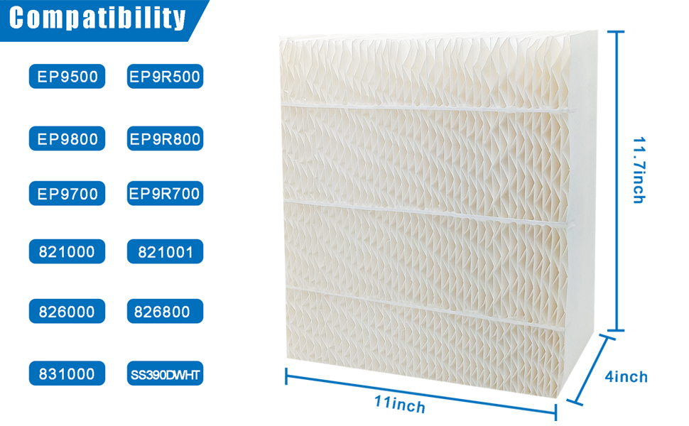 1043 Humidifier Filter Replacement for Aircare Super Wick