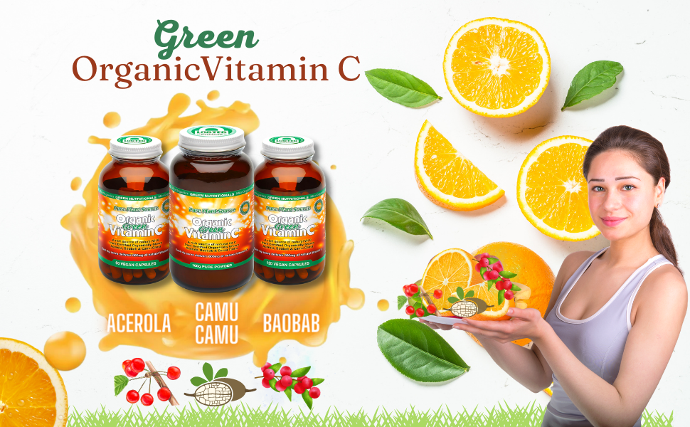 Pure Plant-Source ORGANICGreenVITAMIN C