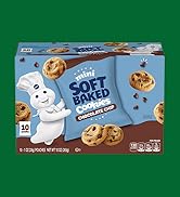 Pillsbury Mini Soft Baked Cookies, Chocolate Chip, Snack Bags, 10 Ct, 10 oz