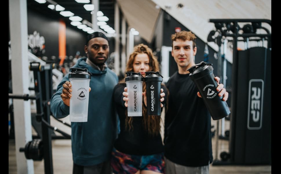 everyone with their shakers