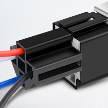 12V 4 Pin Relays with socket harness and 5A Blade Fuse