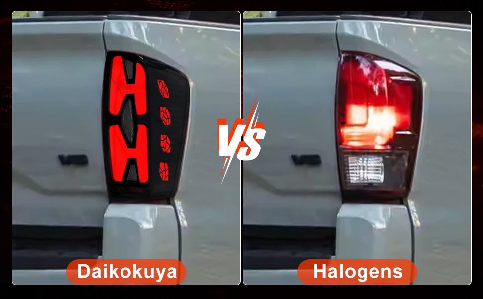 Daikokuya Full Led tail lights for 20162023 Toyota
