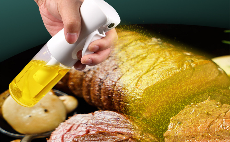 Coraltree Öl Sprüher zum Kochen,Ölspender Ölspray für die Küche 200ML ...