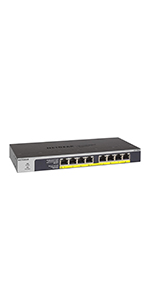 Amazon.com: NETGEAR 8-Port Gigabit Ethernet Unmanaged PoE