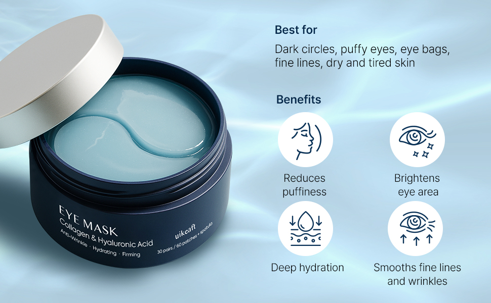 Eye Mask for Puffy Eyes and Dark Circles Treatment