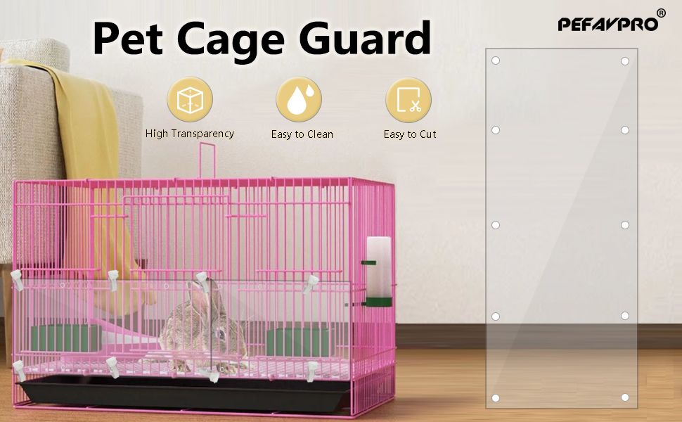 Clear Cage Edge Guard 1