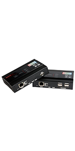 4k hdmi kvm usb extender over cat5 cat6