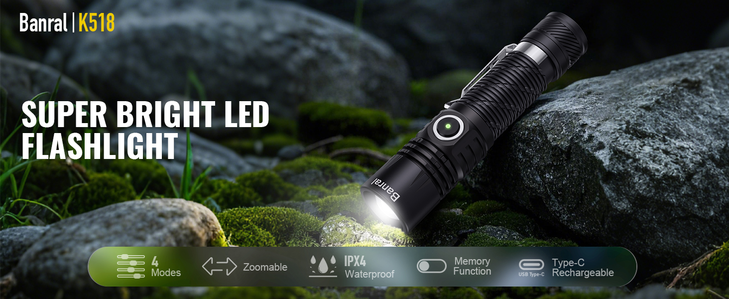 SUPER BRIGHT LED  FLASHLIGHT