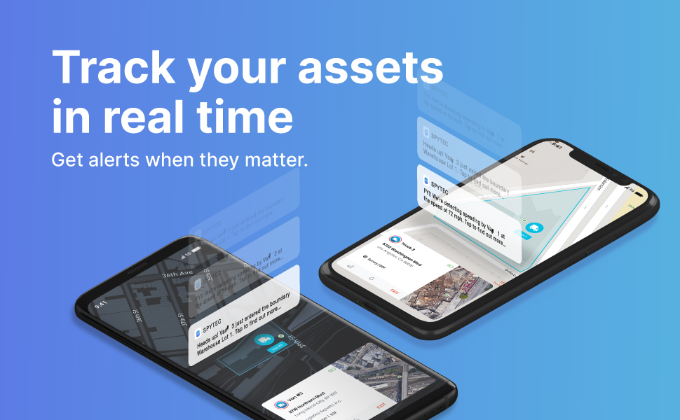 Spytec GPS real-time GPS tracker for asset tracking with text and push notifications