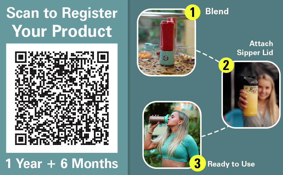 smoothie blender, mini blender, portable blender for smoothie and juices