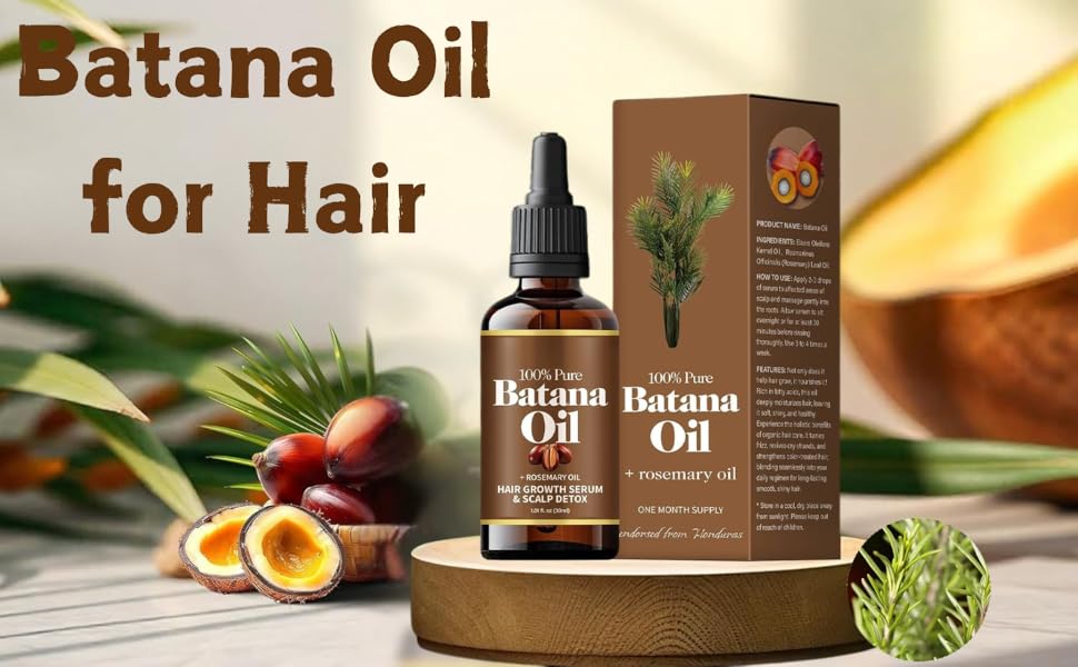2PCS Batana Oil for Hair