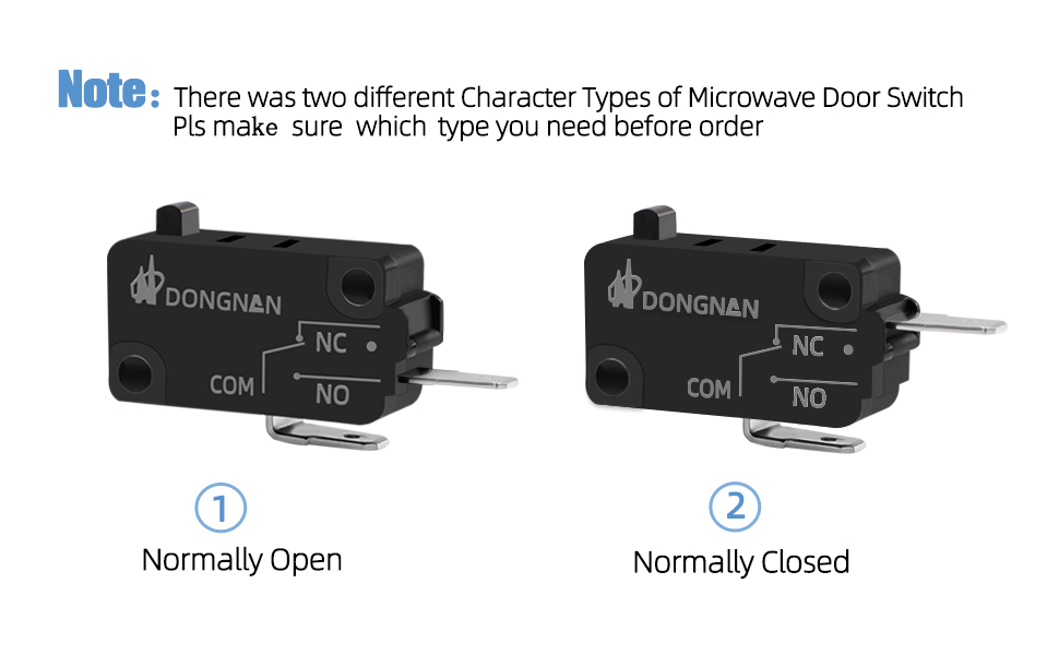 KW3AT16 Microwave Oven Door Switch 16A 125/250V Door