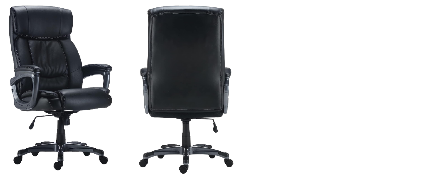 STAPLES Lockland Ergonomic Leather Managers Big & Tall