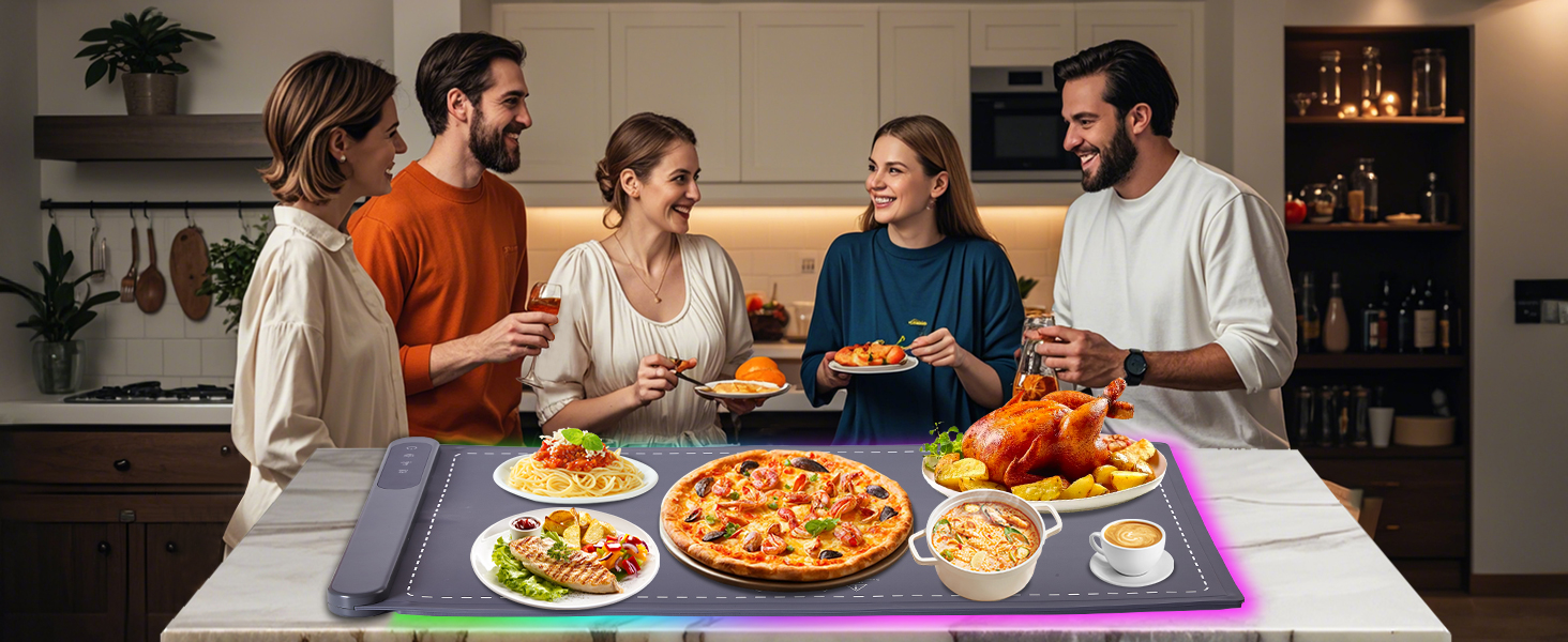 warming mat for food