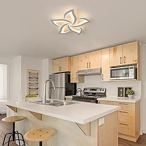 lampe de plafond en acrylique