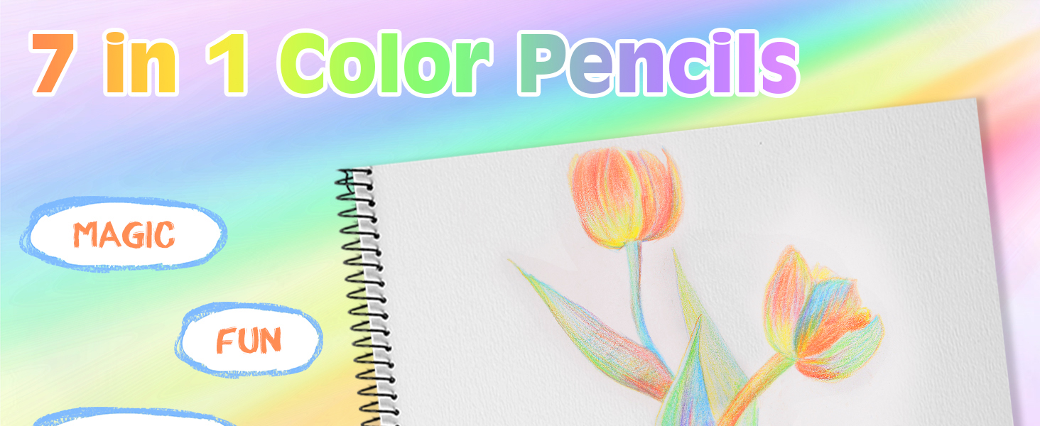 Regenbogen Buntstifte