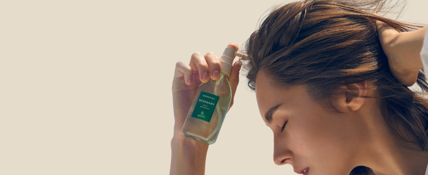 AROMATICA Rosemary Root Enhancer 3.38oz / 100ml Scalp Serum with Rosemary Oil For Hair Growth