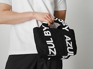 バッグ azu AZUL LOGO CANVAS TOTE BAG/AZULロゴキャンバストートバッグ