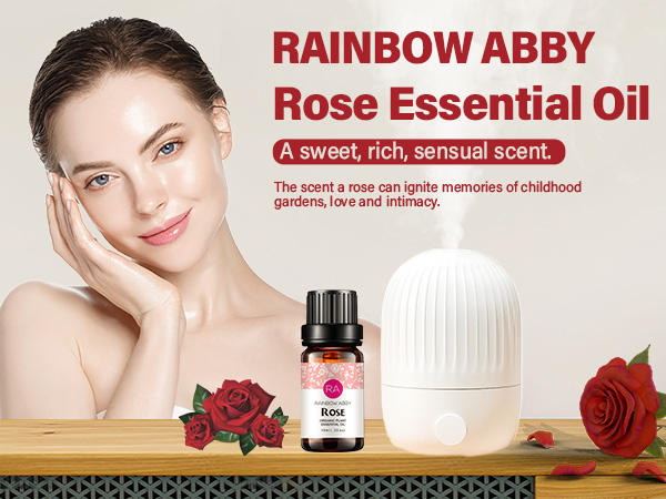 Amazon.com: Rose Essential Oil Pure Organic Rose Oil for