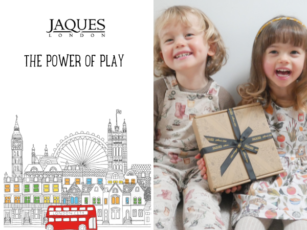 Jaques of London girls with box 