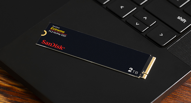 SanDisk 2TB Extreme M.2 NVMe SSD - Ultra-Fast PCIe Gen 4.0