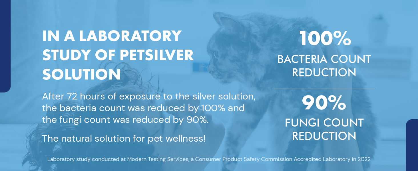 laboratory study of petsilver solution