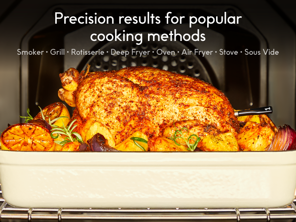 Precision results for popular cooking methods