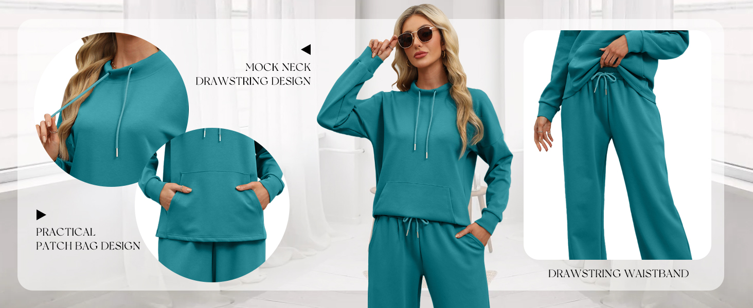 sweat suit for women 2 piece set